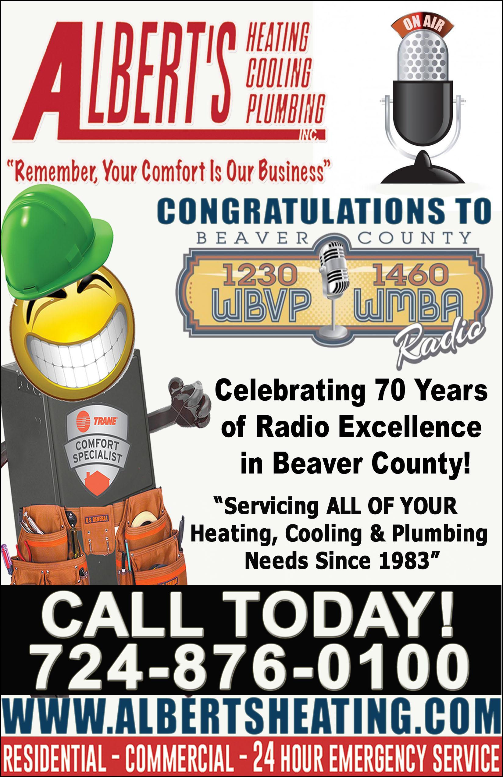 WBVP 70th Anniversary